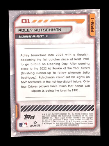 2023 Chrome Cosmic ADLEY RUTSCHMAN Mercury Planetary Pursuit SSP Refractor RC 🔥