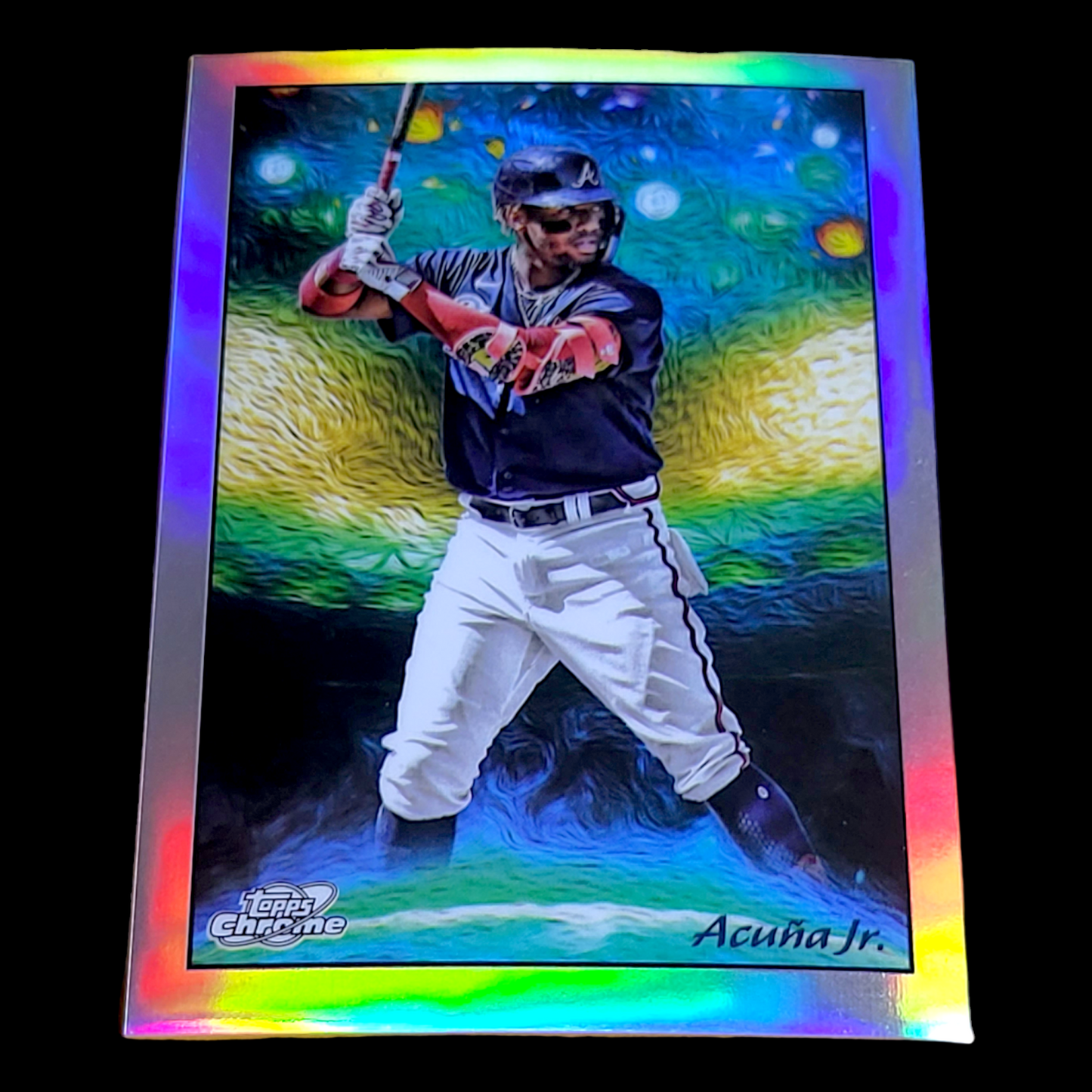 2023 Topps Chrome Cosmic - ATLANTA BRAVES - Pick a Player Card - FREE SHIP