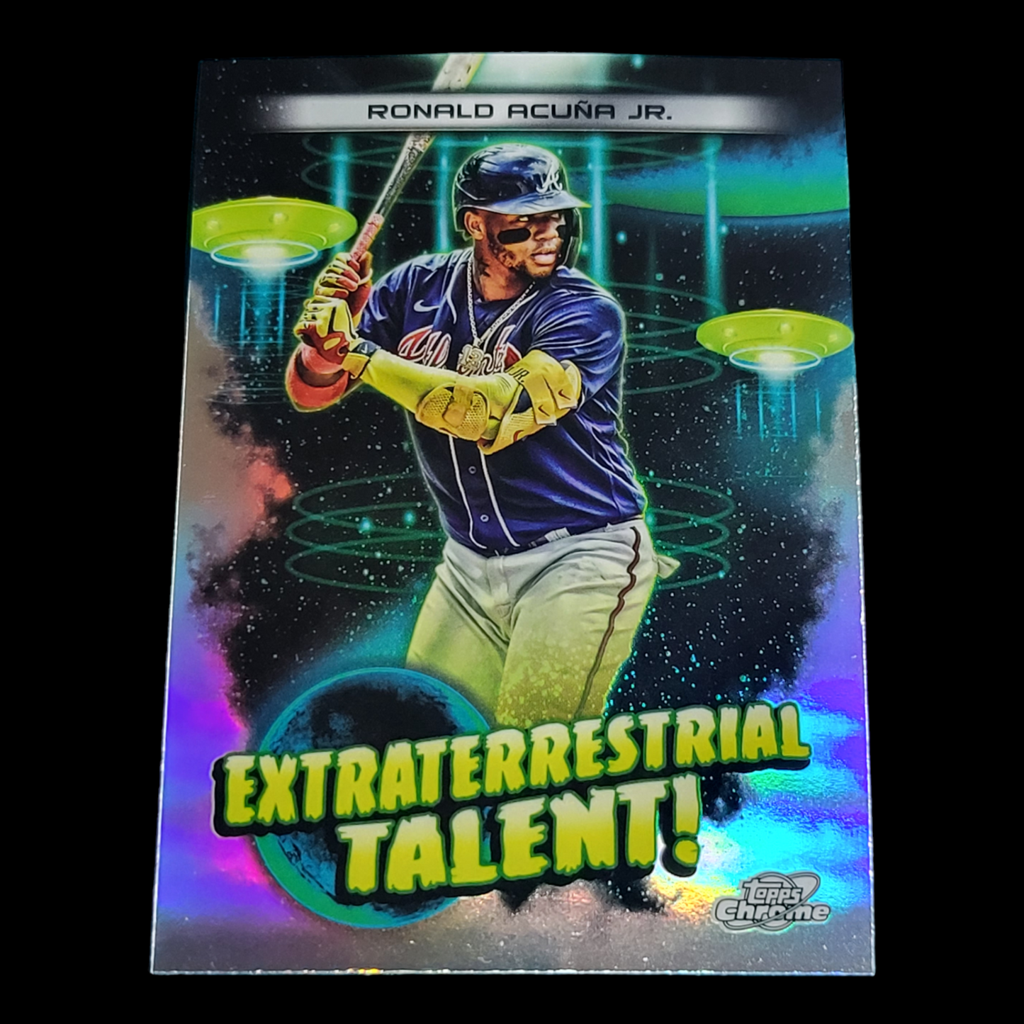 2023 Topps Chrome Cosmic - ATLANTA BRAVES - Pick a Player Card - FREE SHIP
