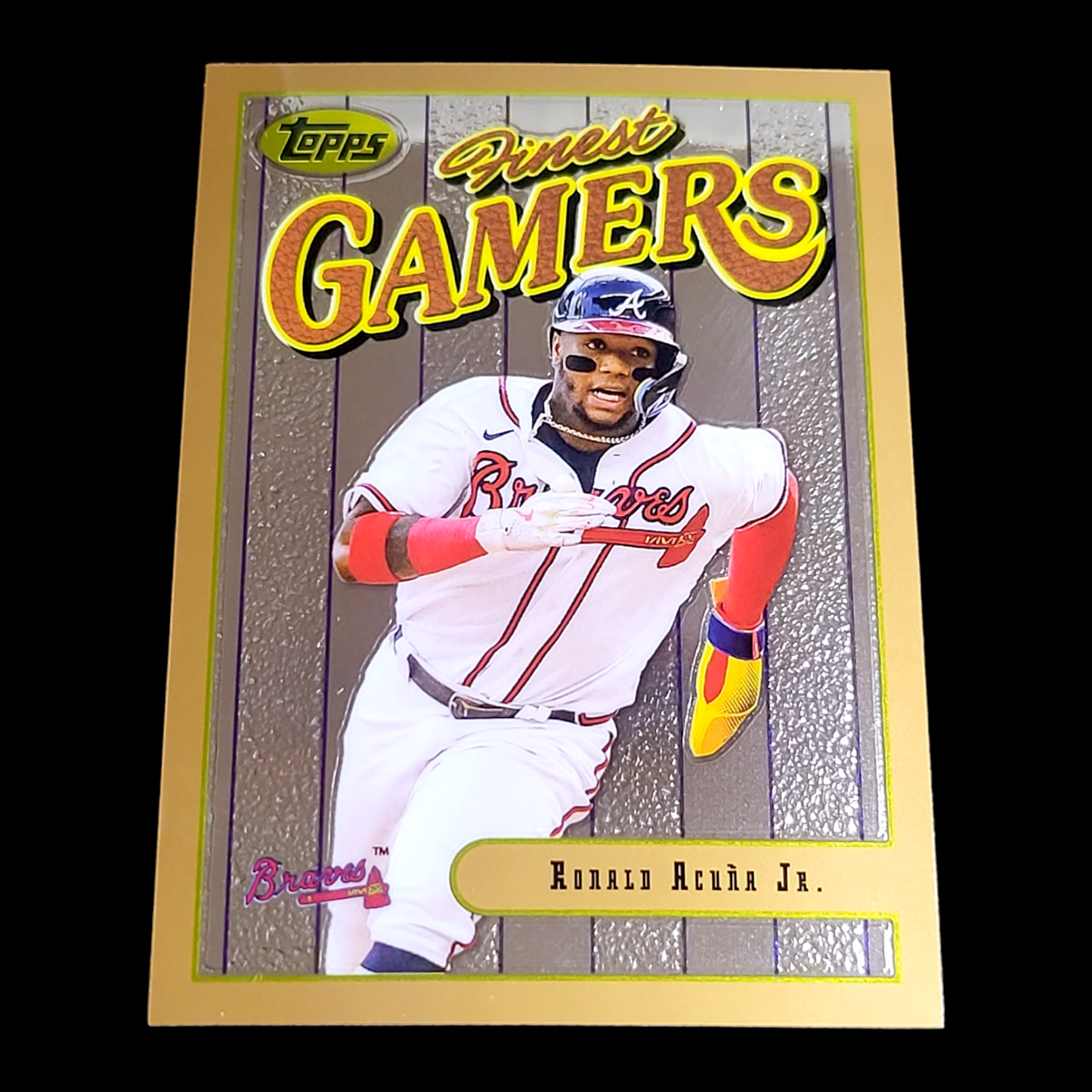 2023 Topps Finest Flashbacks - ATLANTA BRAVES - Pick a Player Card - FREE SHIP