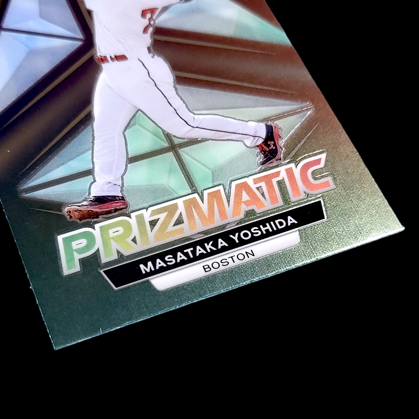 2023 Panini Prizm MASATAKA YOSHIDA RED SOX Prizmatic Insert Phenom Rookie RC P13