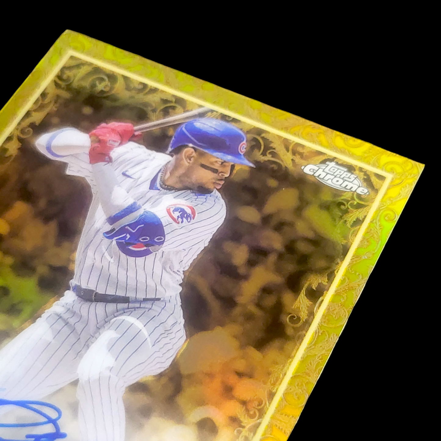 2023 Topps Gilded CHRISTOPHER MOREL Yellow Gold Etch SP Refractor Auto RC /75