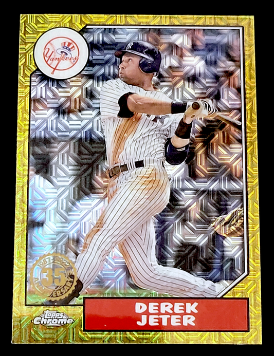 2022 Topps Chrome Series 2 MLB Silver Pack Gold Mojo Refractor Cards -PICK!