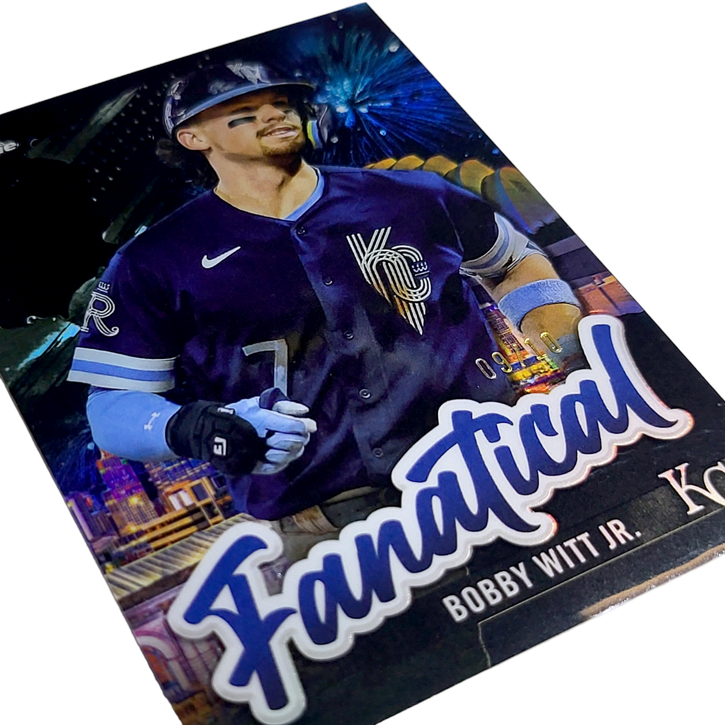 2024 Topps Chrome FANATICAL BOBBY WITT JR. SSP Ultra Rare Black Refractor /10