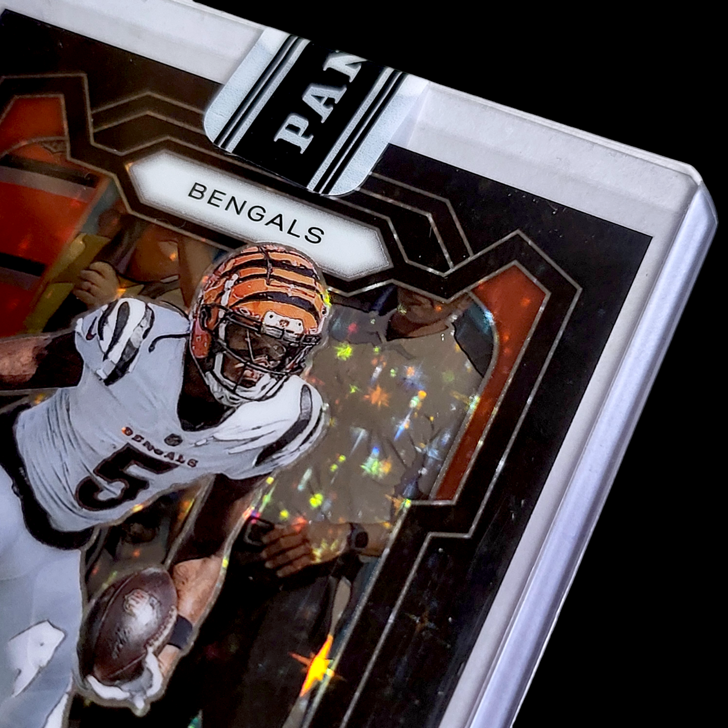 2023 Panini Prizm Football Premium Set TEE HIGGINS Bengals Black Stars PRIZM 1/1