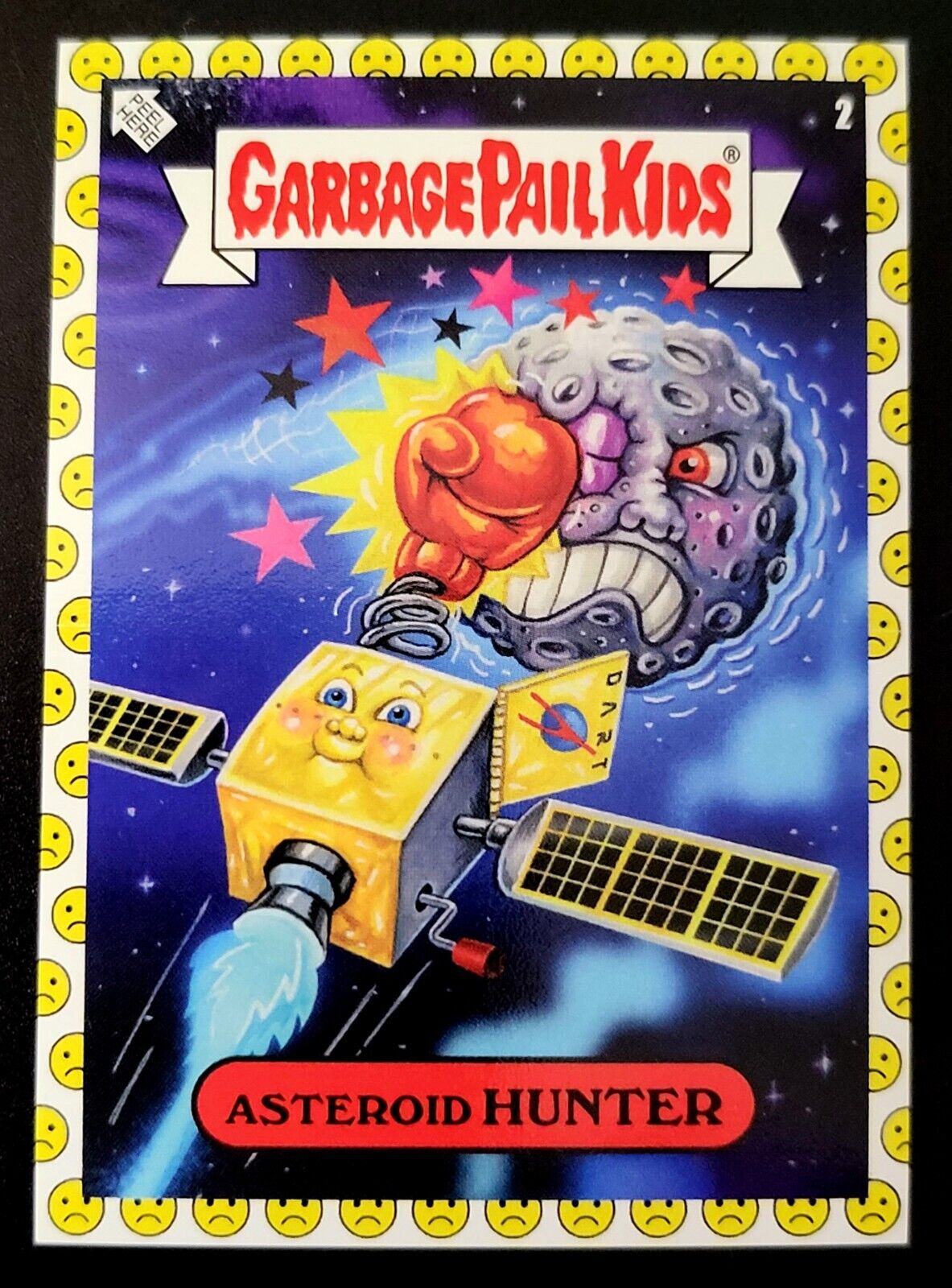 2022 Was the Worst Asteroid HUNTER GPK Nasa DART Mission Unhappy Face SP #2