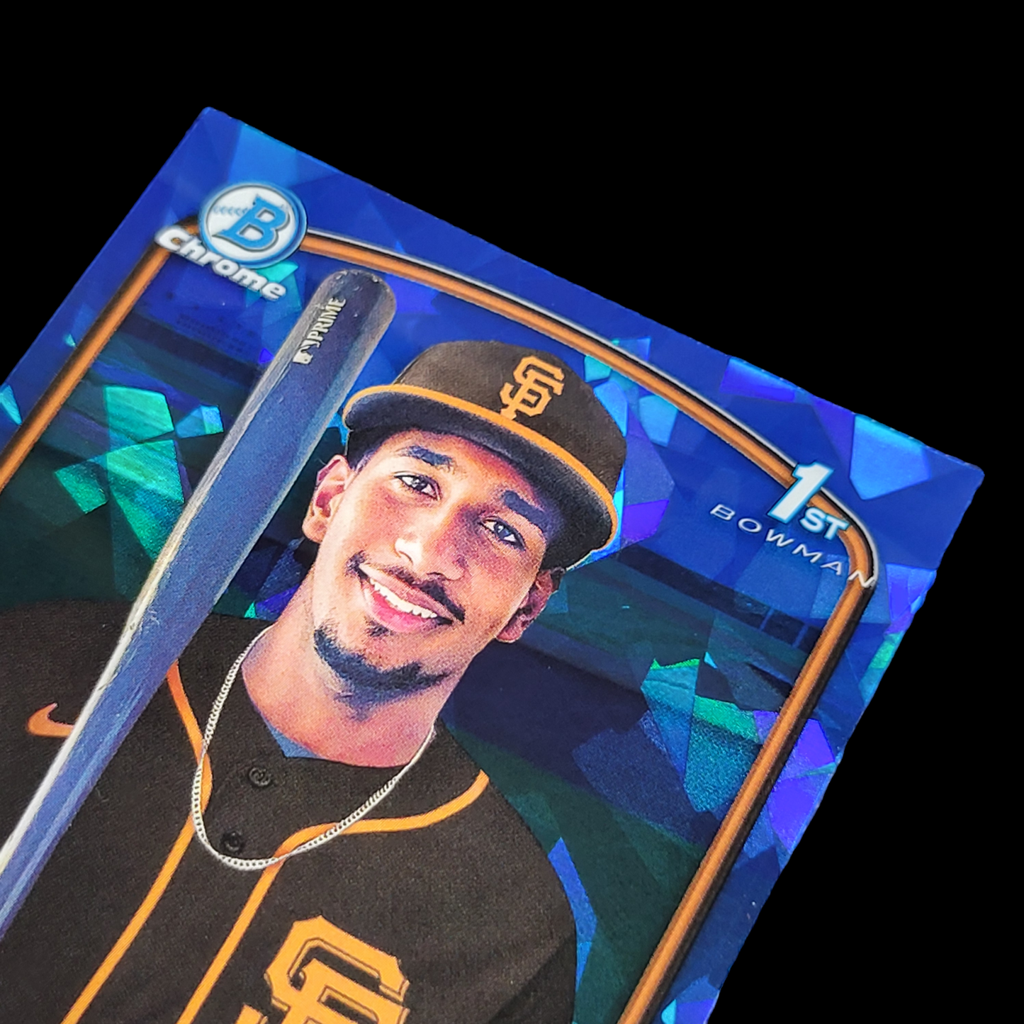 2023 RAYNER ARIAS 1st True Bowman Chrome Sapphire SF Giants Rookie Card #BCP-222