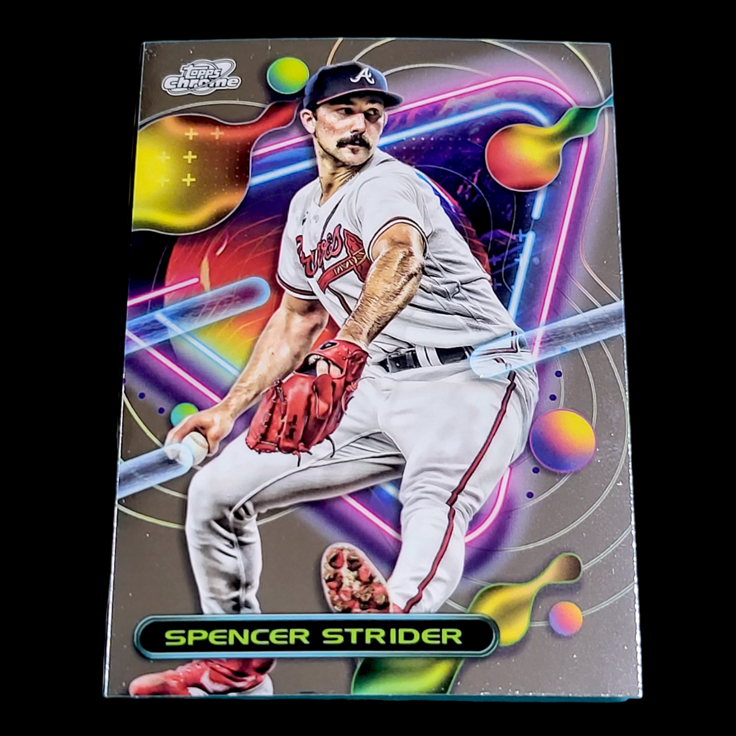 2023 Topps Chrome Cosmic - ATLANTA BRAVES - Pick a Player Card - FREE SHIP