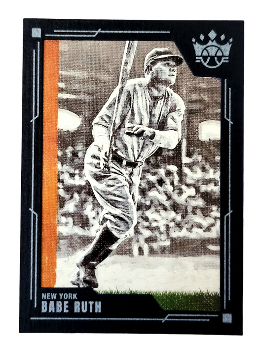 2022 Panini Diamond Kings BABE RUTH MLB Black Frame Border Short Print Card #1