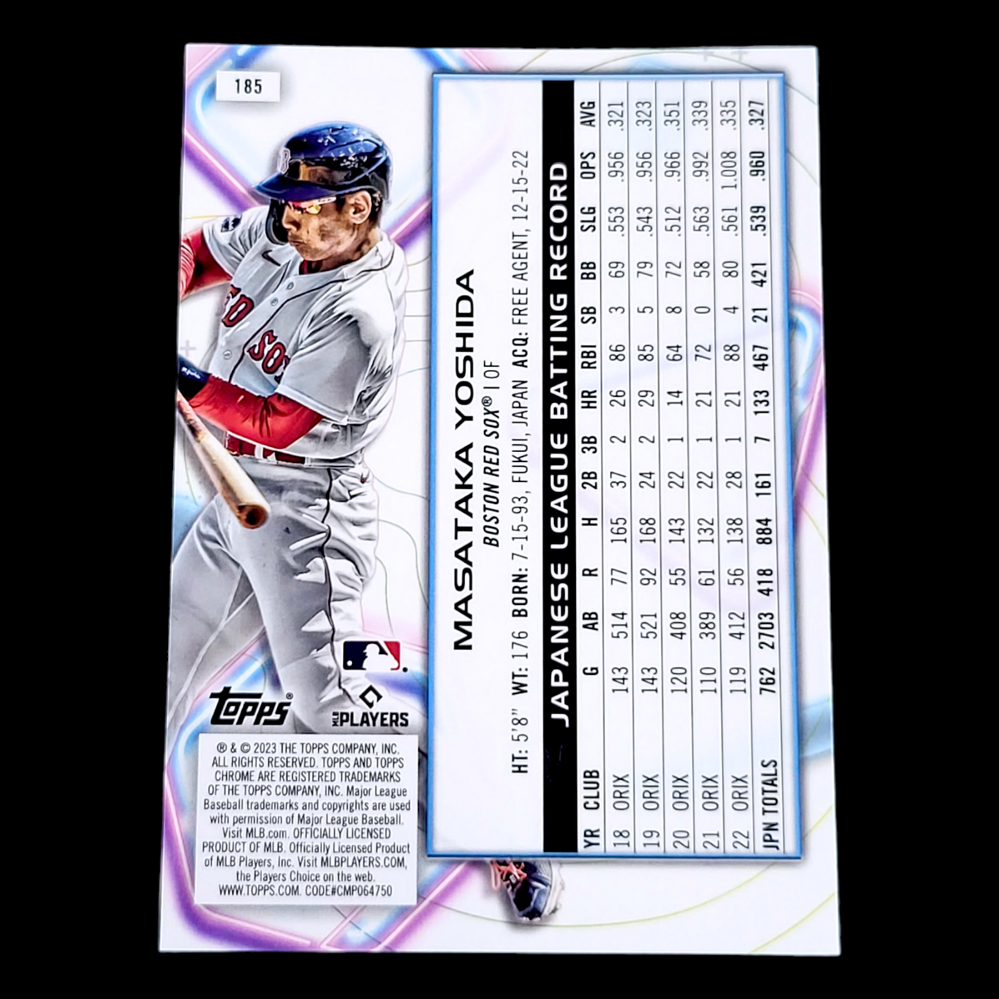 2023 Topps Chrome Cosmic - BOSTON RED SOX - Pick a Player Card - FREE SHIP