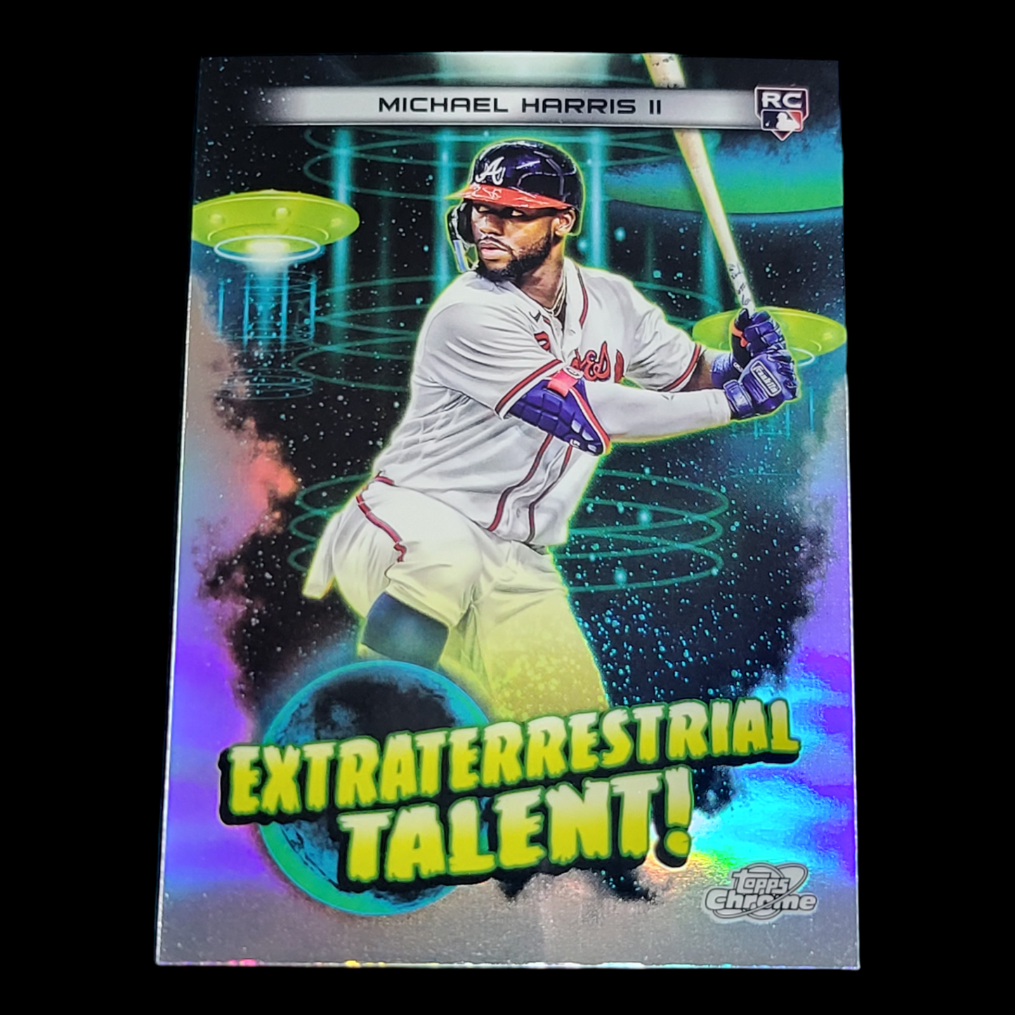 2023 Topps Chrome Cosmic - ATLANTA BRAVES - Pick a Player Card - FREE SHIP