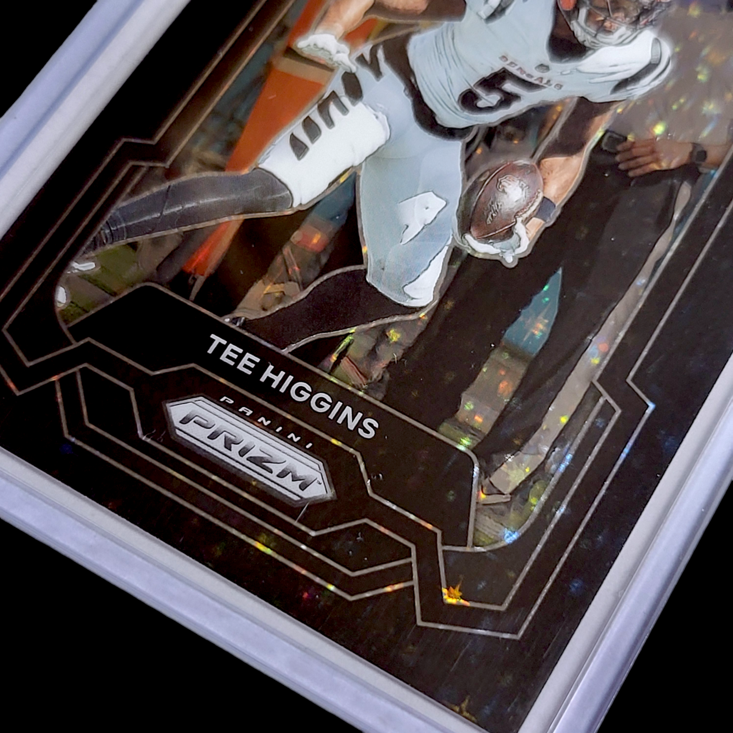 2023 Panini Prizm Football Premium Set TEE HIGGINS Bengals Black Stars PRIZM 1/1