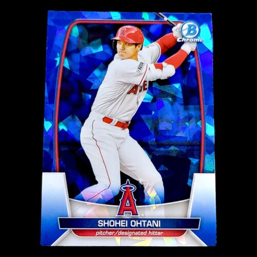 2023 Bowman Chrome Sapphire Refractor SHOHEI OHTANI Angels Blue #67