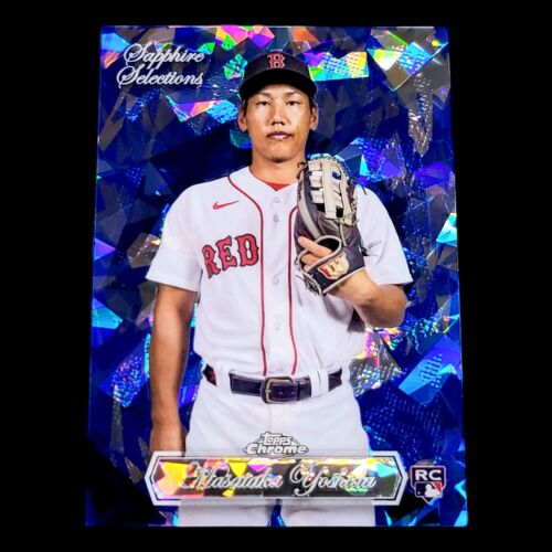 2023 Topps Chrome Sapphire MASATAKA YOSHIDA Selections Red Sox Rookie RC #SS-7