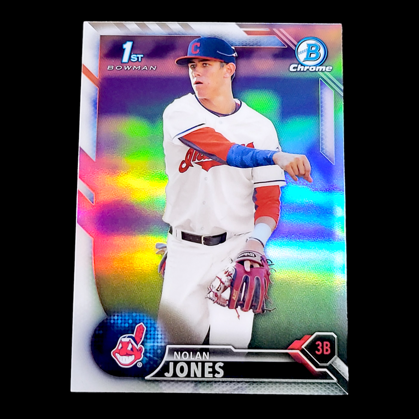 2016 Bowman Chrome NOLAN JONES 1st True Silver Refractor Rookie Card #BDC-32