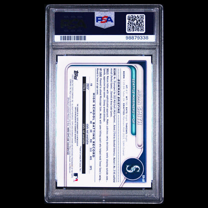 2024 Bowman Chrome Sapphire AIDAN SMITH 1st Green Refractor RC Auto /99 PSA 10