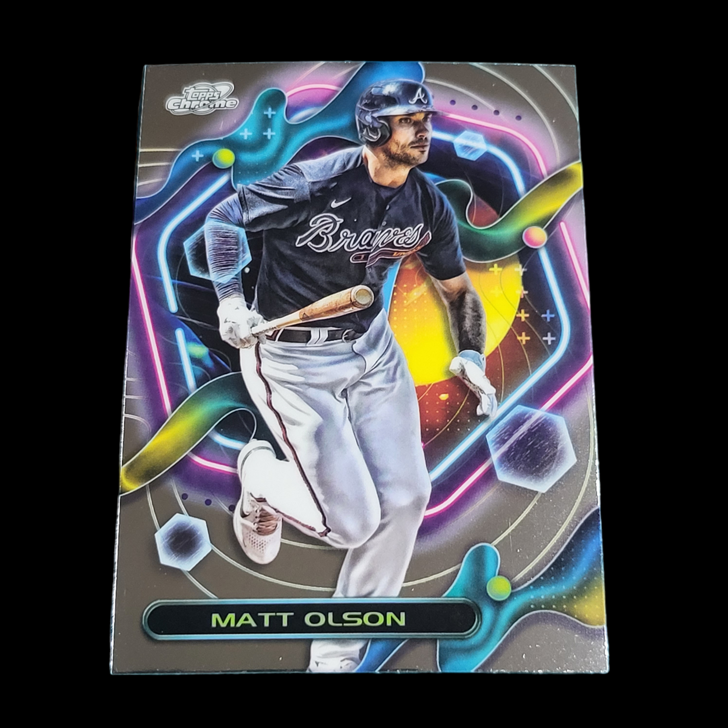2023 Topps Chrome Cosmic - ATLANTA BRAVES - Pick a Player Card - FREE SHIP