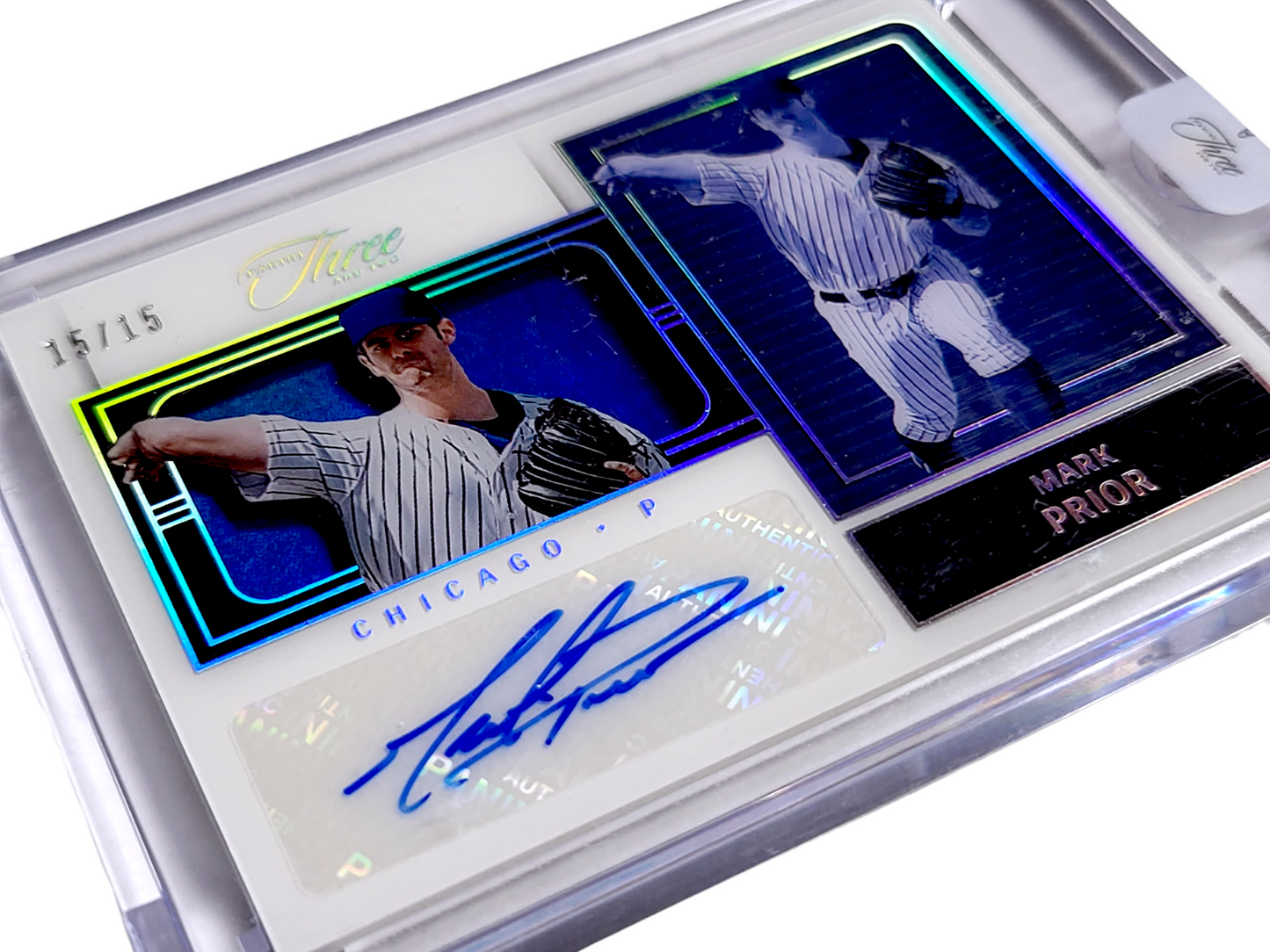 2023 Panini Three & Two MARK PRIOR MLB Cubs Superstar Signatures SP Auto 15/15
