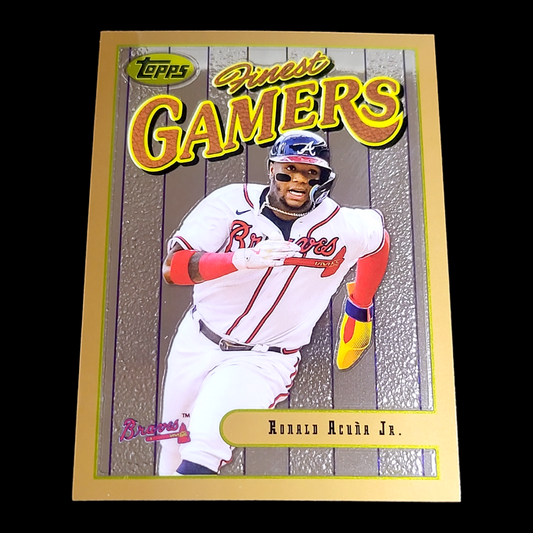 2023 Topps Finest Flashbacks - ATLANTA BRAVES - Pick a Player Card - FREE SHIP