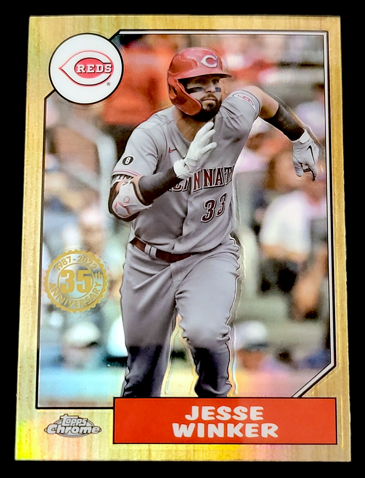 2022 Topps Chrome MLB 35th Anniversary - 1987 Topps Design - YOU PICK