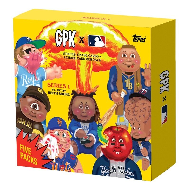 2022 Topps X Garbage Pail Kids MLB Series 1 by Keith Shore - PICK YOUR CARD
