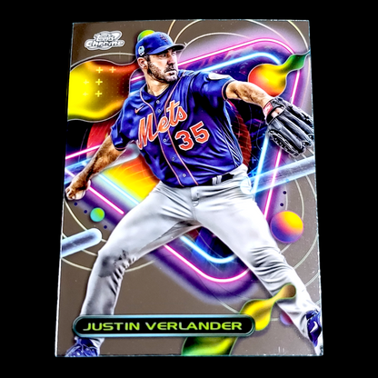 2023 Topps Chrome Cosmic - NEW YORK METS - Pick a Player Card - FREE SHIP