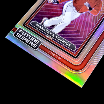 💥 2023 Panini Prizm MASATAKA YOSHIDA Future Supers Silver Holo RC Red Sox #FS11