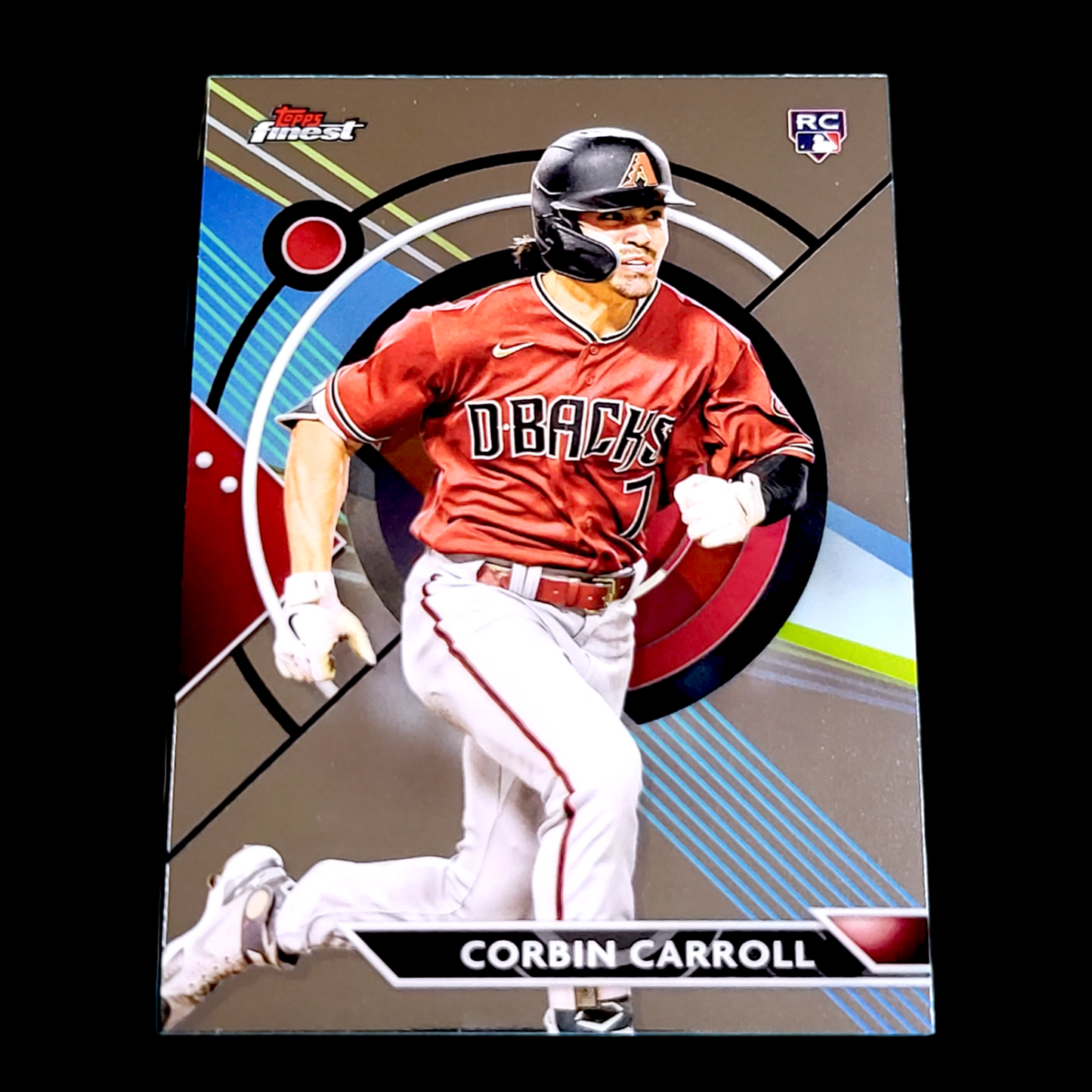 2023 Topps Finest CORBIN CARROLL MLB Arizona Diamondbacks Rookie Card RC #24