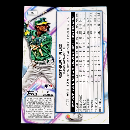 2023 Topps Chrome Cosmic - OAKLAND ATHLETICS - Pick a Player Card - FREE SHIP