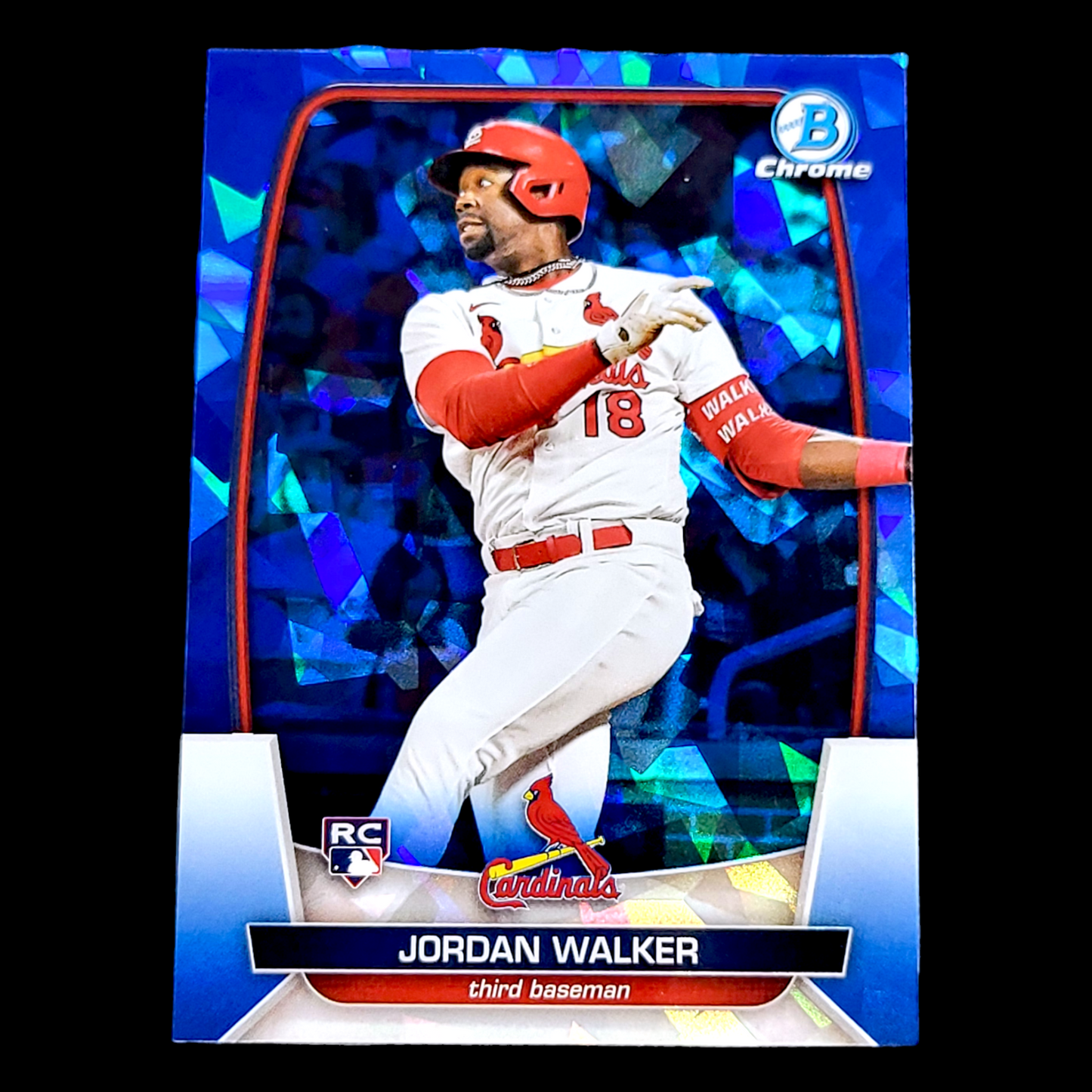 2023 Bowman Chrome Sapphire JORDAN WALKER Blue Refractor Rookie Card RC #18