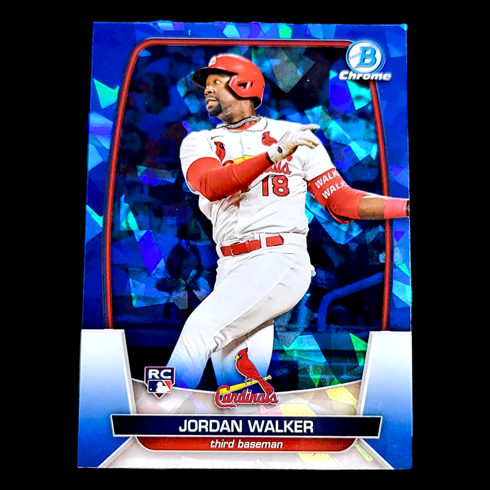 2023 Bowman Chrome Sapphire JORDAN WALKER Blue Refractor Rookie Card RC #18