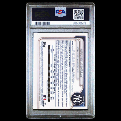 2024 Bowman Chrome AGUSTIN RAMIREZ 1st Bowman Chrome Rookie Card PSA 10 GEM