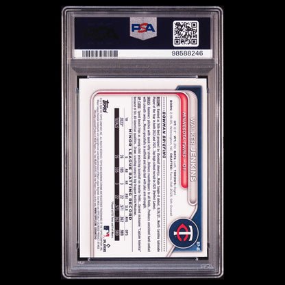 2024 Bowman Chrome Sapphire WALKER JENKINS 1st Bowman Refractor Rookie RC PSA 9