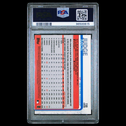 2019 Topps Chrome Sapphire Edition AARON JUDGE Sapphire Refractor PSA 10 GEM