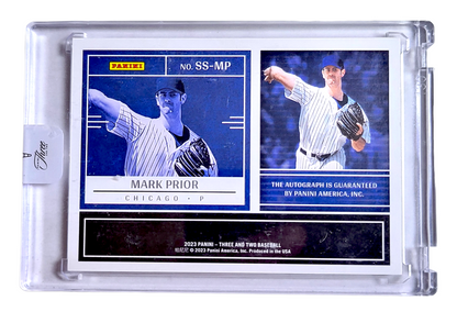 2023 Panini Three & Two MARK PRIOR MLB Cubs Superstar Signatures SP Auto 15/15