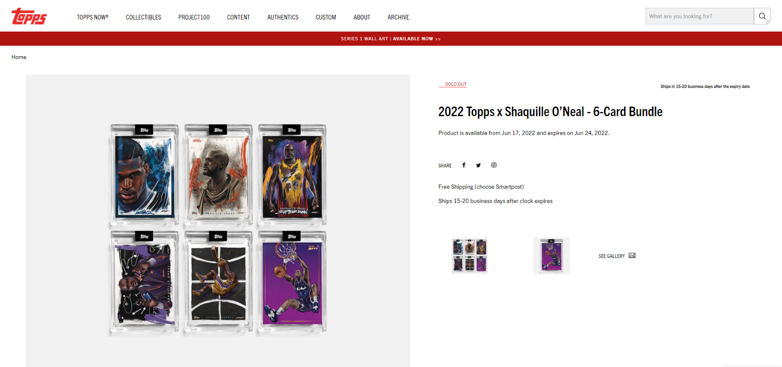 2022 Topps X Shaquille O'Neal by Chuck Styles NBA SSP SAAVY Card #4 PR: 284