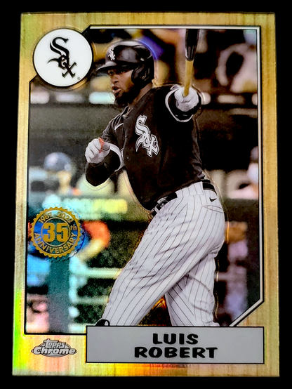 2022 Topps Chrome MLB 35th Anniversary - 1987 Topps Design - YOU PICK