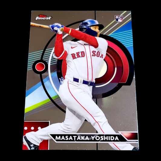 2023 Topps Finest MASATAKA YOSHIDA Boston Red Sox Chrome Rookie Card RC #76