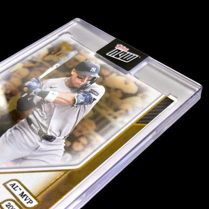 2025 Topps MVP Collection AARON JUDGE Yankees SP Gold Foil Encased 28/50 #49
