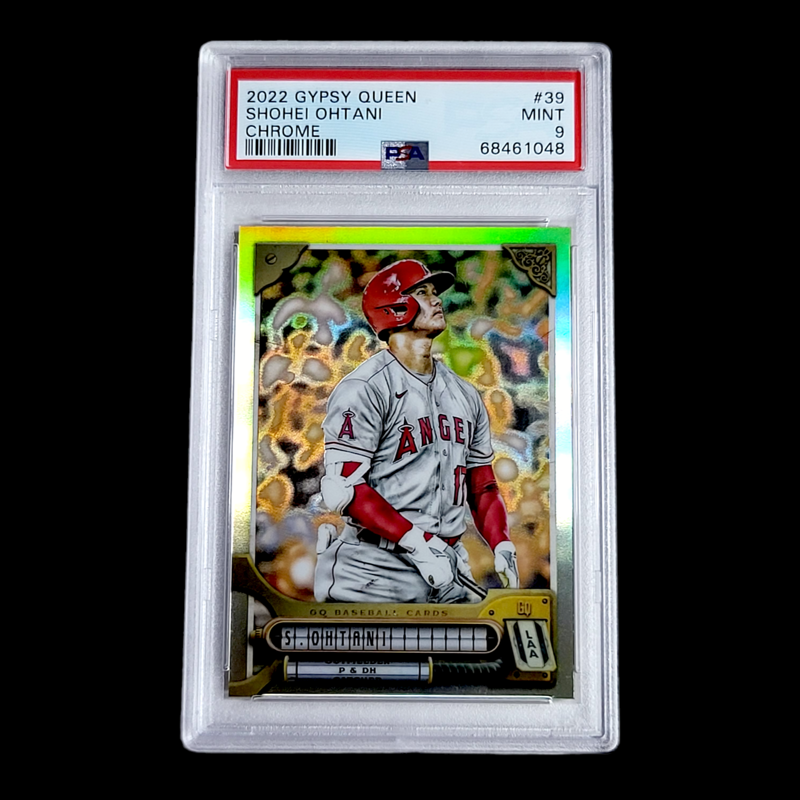2022 Topps Gypsy Queen GQ SHOHEI OHTANI MLB Angels Chrome Card #39 PSA