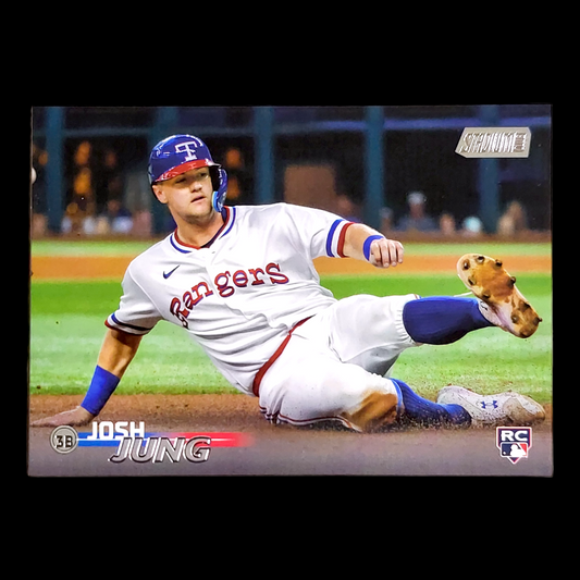 2023 Topps Stadium Club JOSH JUNG MLB Texas Rangers Rookie Card RC #27