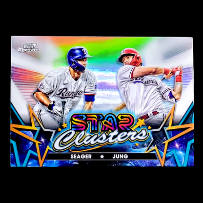 2023 Topps Chrome Cosmic - TEXAS RANGERS - Pick a Player Card - FREE SHIP