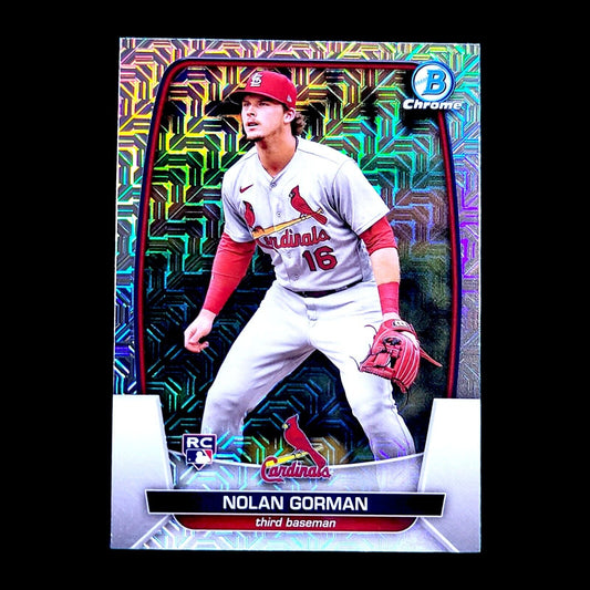 2023 Bowman Chrome Mega Box MOJO Refractor Rookie Cards RC - Complete Your Set