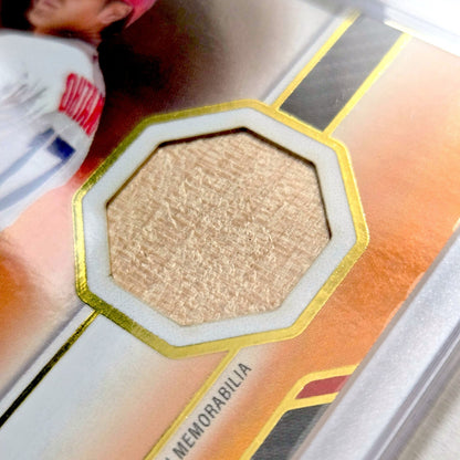 2025 Topps MVP Collection SHOHEI OHTANI Orange Foil Bat Relic SSP 2023 07/25 #9R