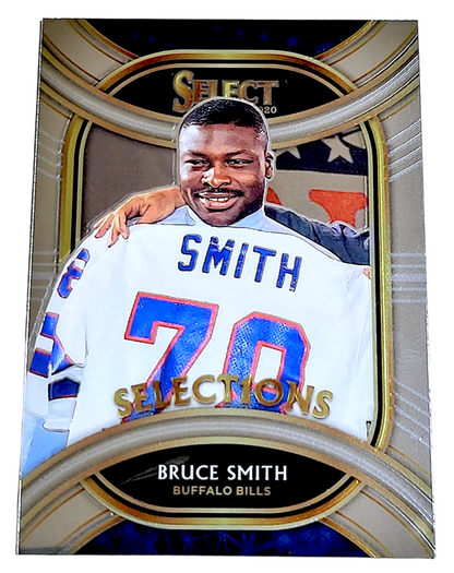 2020 Panini Select BRUCE SMITH NFL Buffalo Bills Draft Selections Insert #SL-15