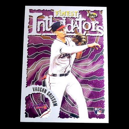 2023 Topps Finest Flashbacks - ATLANTA BRAVES - Pick a Player Card - FREE SHIP