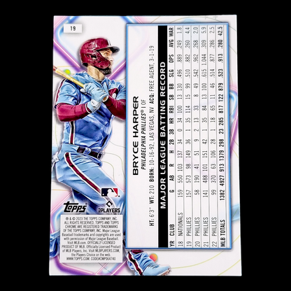 2023 Topps Chrome Cosmic - PHILADELPHIA PHILLIES -Pick a Player Card - FREE SHIP