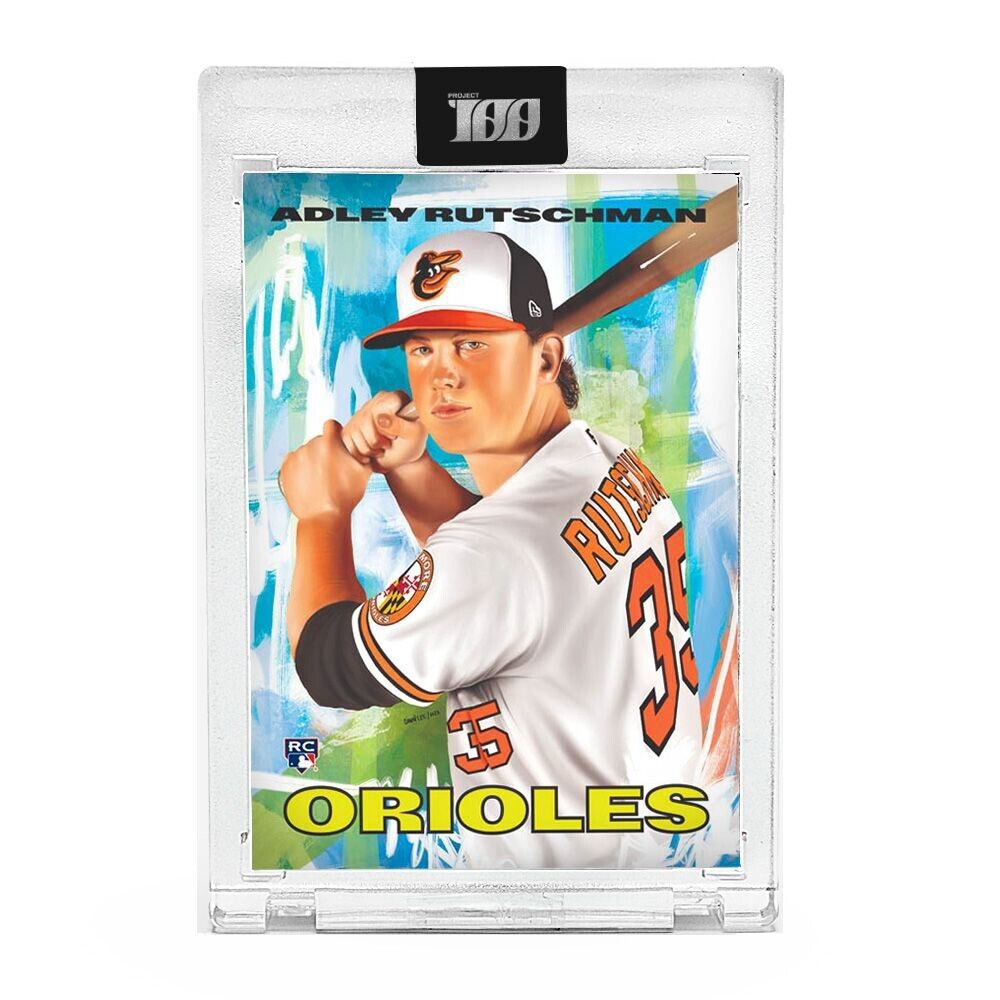 💥 2023 Topps Project100 ADLEY RUTSCHMAN RC MLB Luke Wessman SZN 4 /3999 #96