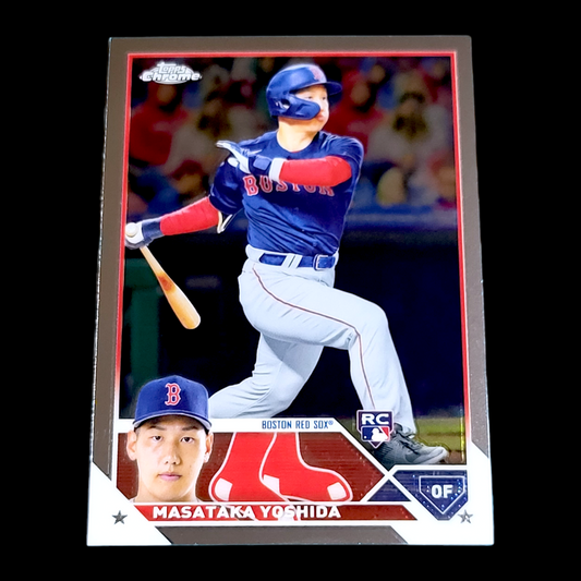 2023 Topps Chrome MASATAKA YOSHIDA Boston Red Sox Flagship Rookie RC #167