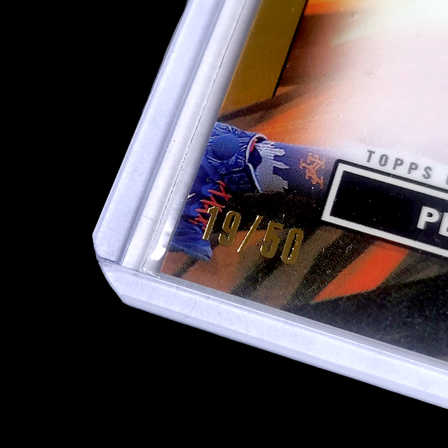 💥 2023 Topps Finest Moments PETE ALONSO Mets Gold Refractor On Card Auto /50